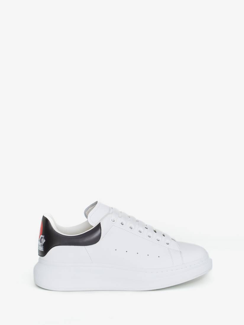 Zapatillas Alexander McQueen Oversized Hombre - Blancos/Negros/Rojos - Mexico 653-DJVLZC